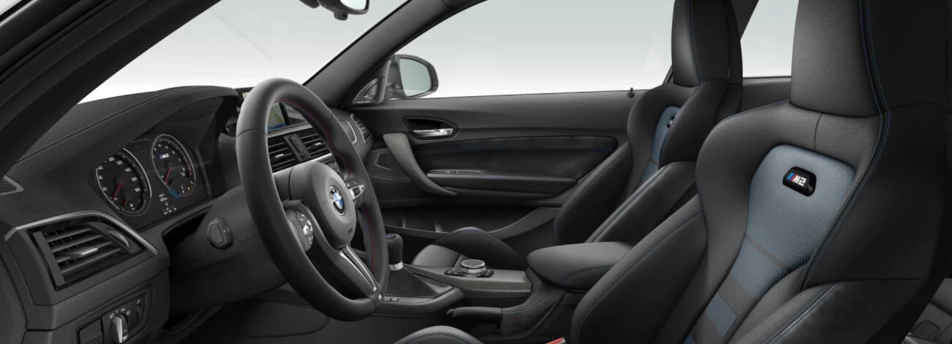 2018 BMW M2 Black Leather Interior 2018 BMW M2 Black Leather Interior